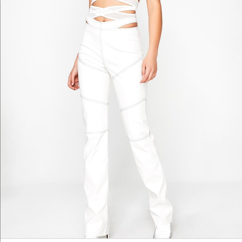 I.AM.GIA white Paris pant